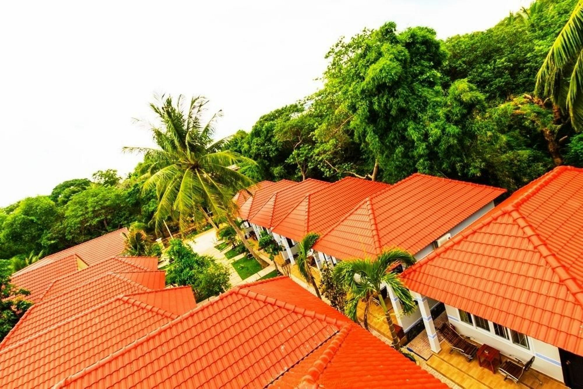 Hoan Thien My Bungalow Phu Quoc Esterno foto