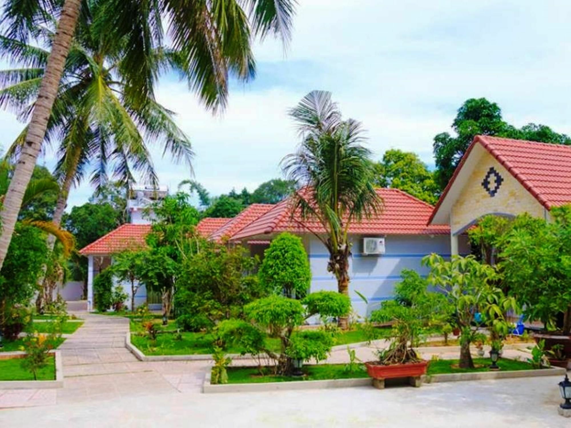 Hoan Thien My Bungalow Phu Quoc Esterno foto